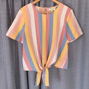 Madewell Striped Blouse